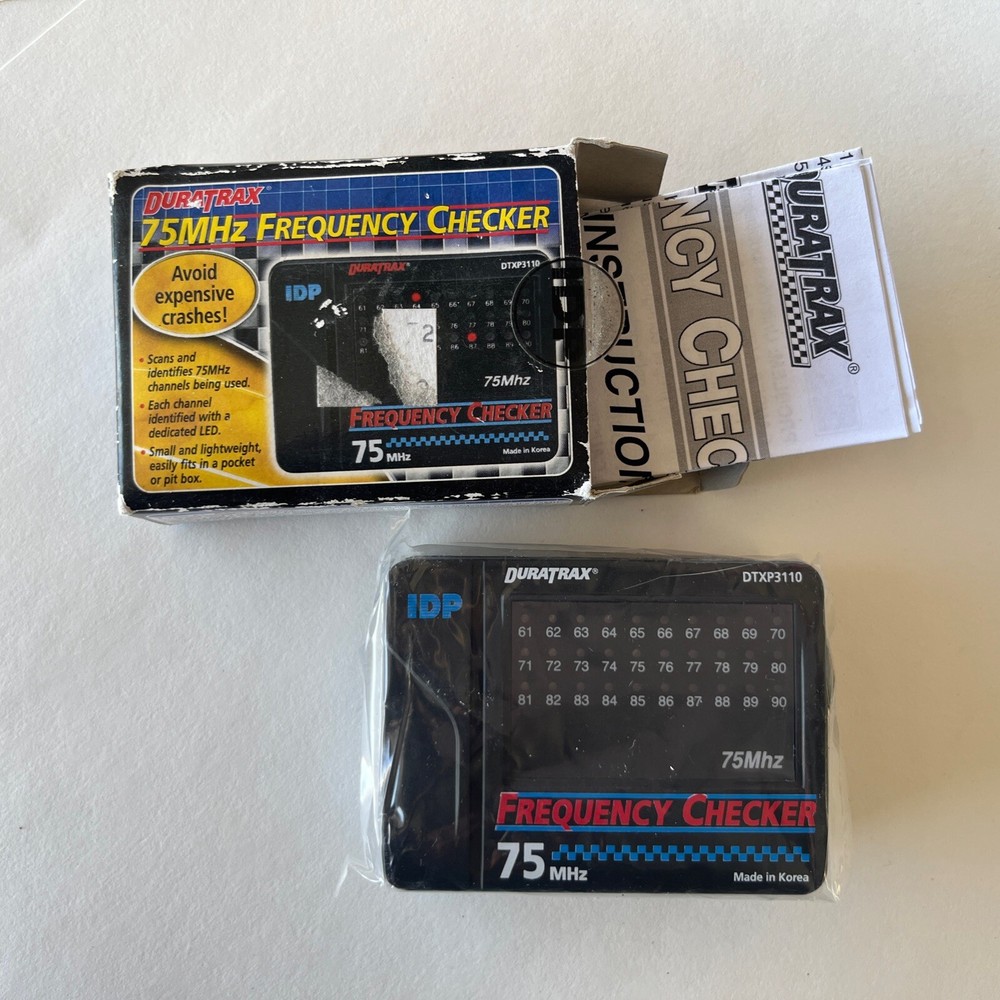 75 MHz Frequency Checker Duratrax DTXP3110