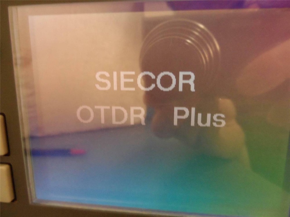Siecor OTDR Plus Multimeter Model 383-SD54 Options VFL/PM/CW
