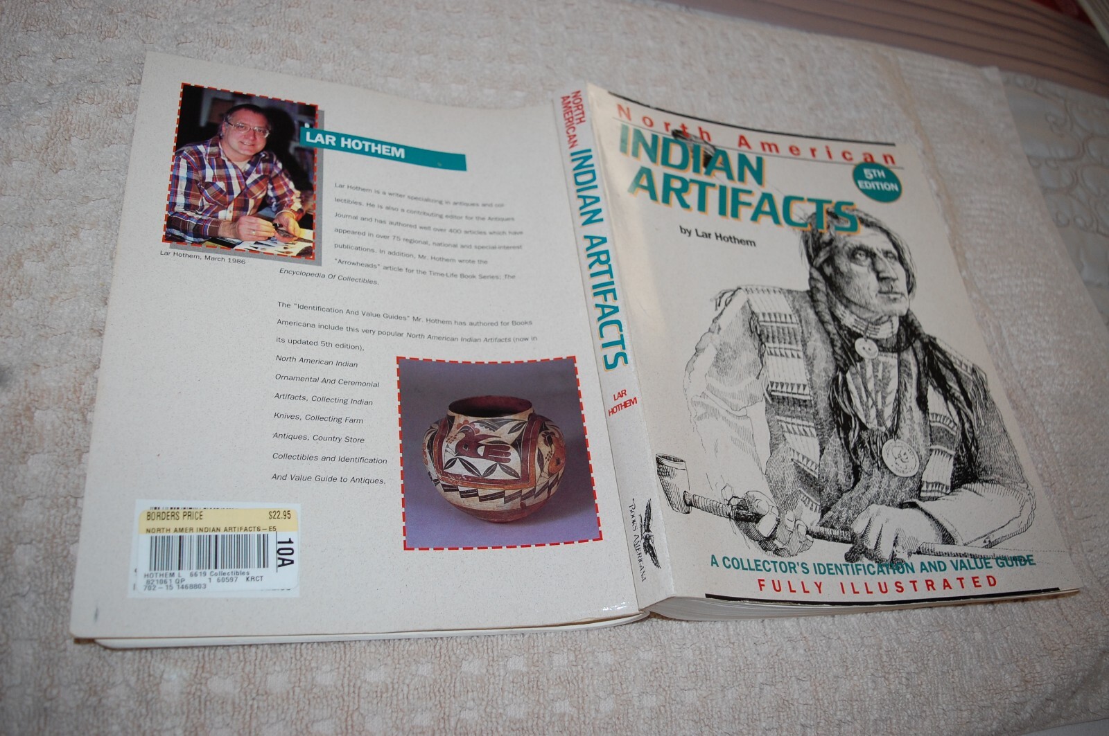 BOOK NORTH AMERICAN INDIAN ARTIFACTS 5TH EDITION BY LAR HOTHEM