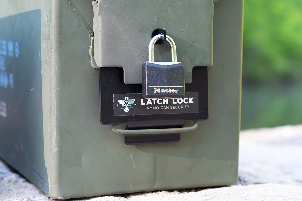 LATCH LOCK ammo can security locking device (w/ No Lock) for .50 cal and Fat 50