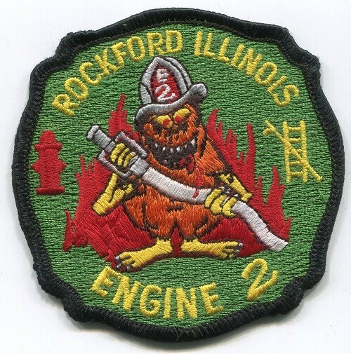 ILLINOIS - Rockford Fire Dept. ~ Engine 2 Patch