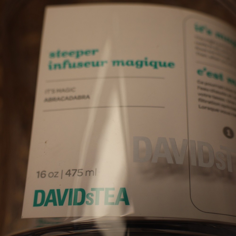 DAVIDsTEA Steeper Over The Cup Tea Infuser 16oz.