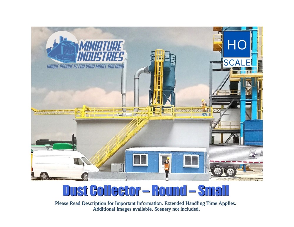 HO Scale Dust Collection Rd. S. Kit for Grain Elevator Structures  1:87