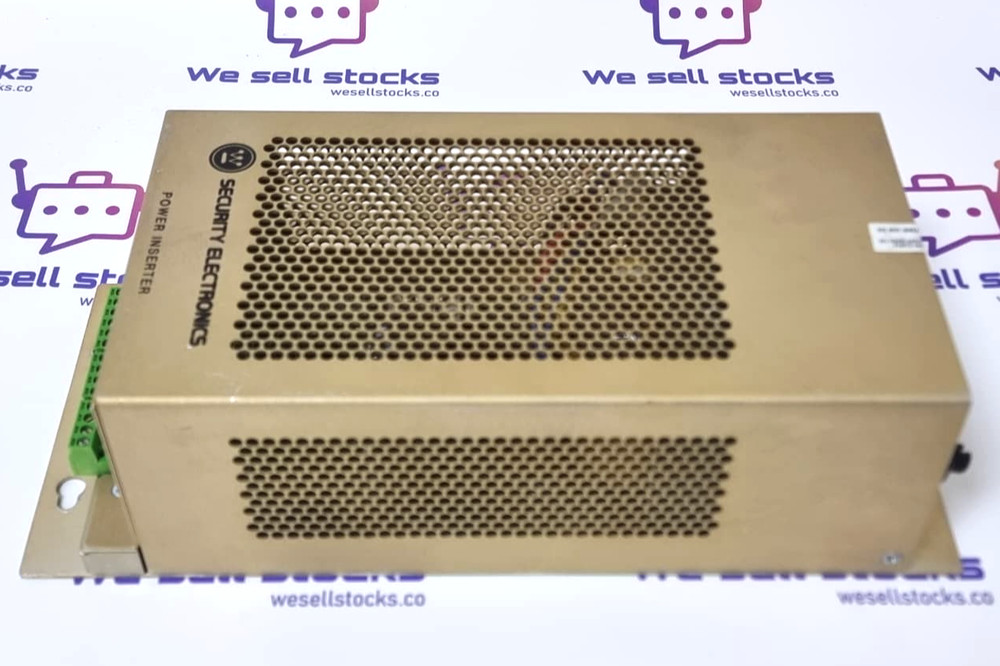 WSE SECURITY ELECTRONICS 902-PI Power Supply