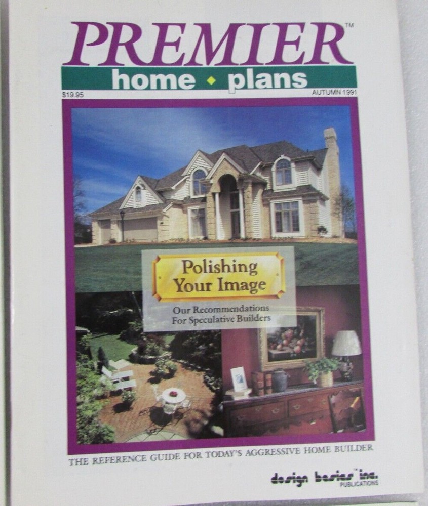 4 Premier Home Plans Catalog: Reference Guide for Today's Home Builder '91 '92