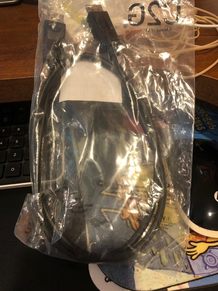 C2G 3ft DisplayPort Cable with Latches - Black