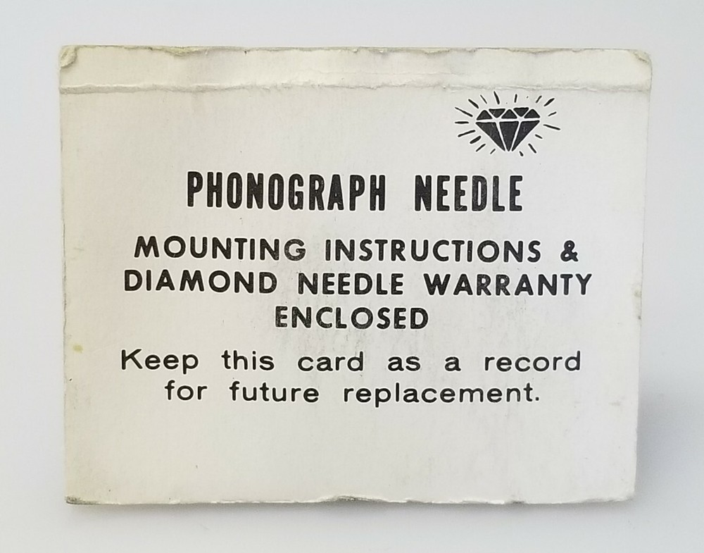 OVATION Diamond Phonograph Needle, DO-76XSD, New
