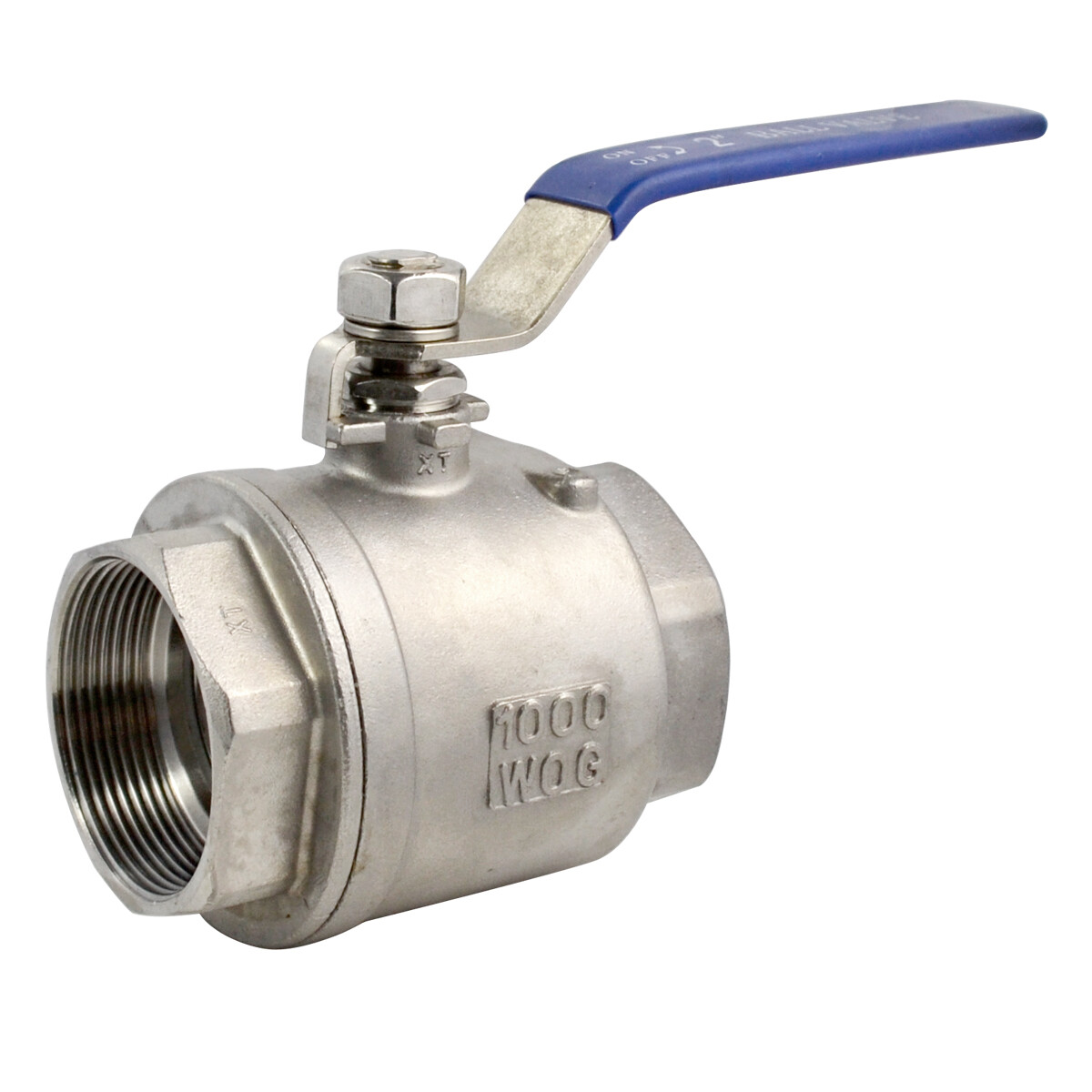 US STOCK 2" 2 inch NPT Threaded Full Port Ball Valve Stainless Steel SS 316 oil