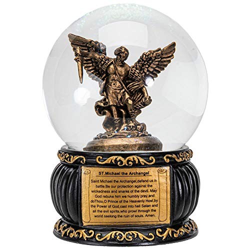 St. Michael Water Globe 100mm