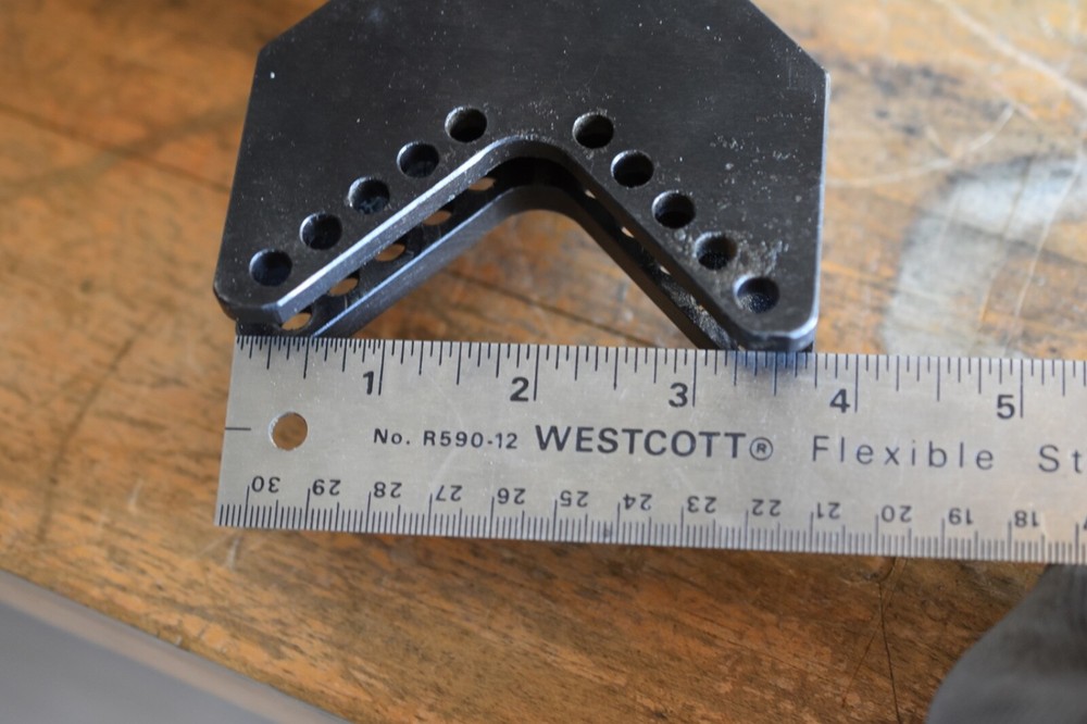 DTM tool holder H125-19A with V attachment