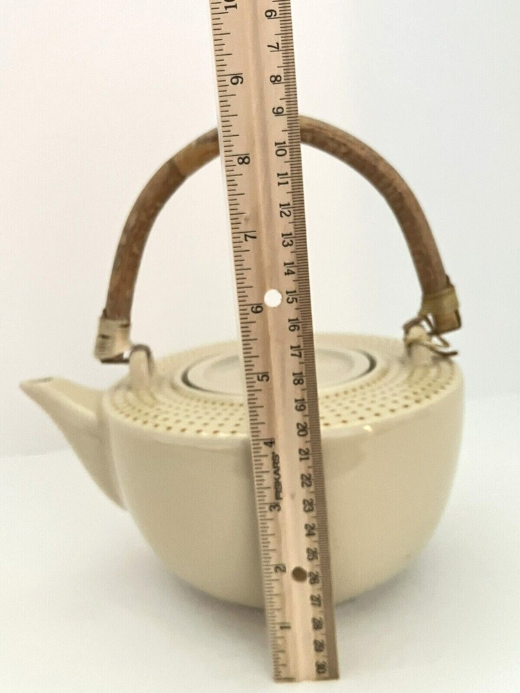 Studio Nova Separates Champagne Teapot w/ Bamboo Handle PR303