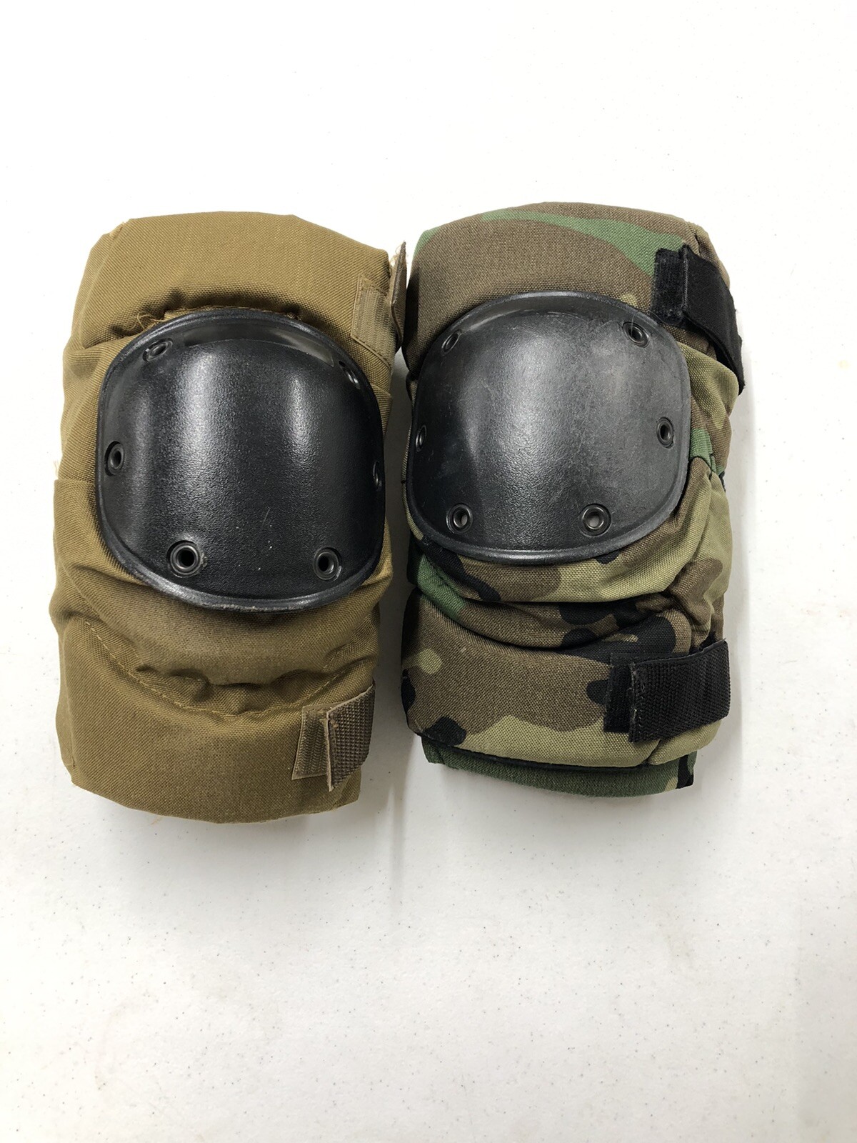 1 Pair KNEE PADS Woodland /COYOTE BROWN USGI Tactical Protective Military Small