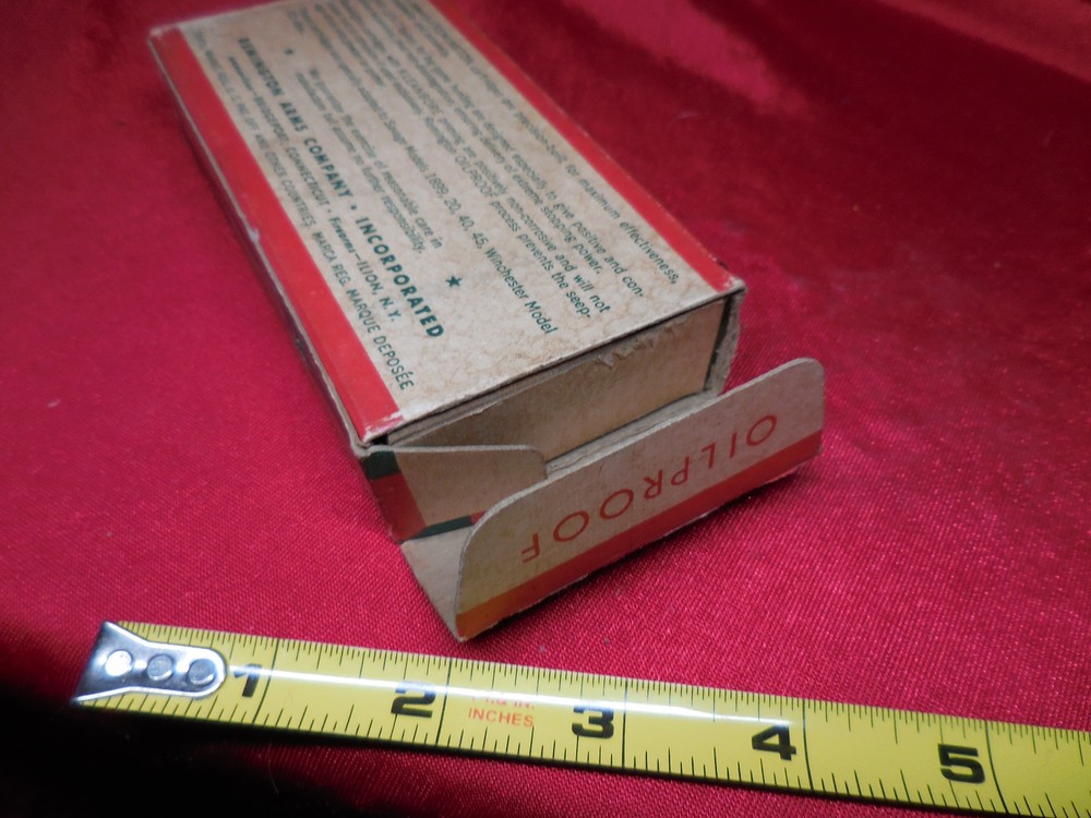 Vintage Remington Kleanbore 250 Savage Empty Box W/insert