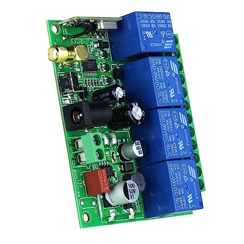 DC 12V 24V 36V 4CH Remote Control Switch 433Mhz 10A Wireless Remote Control