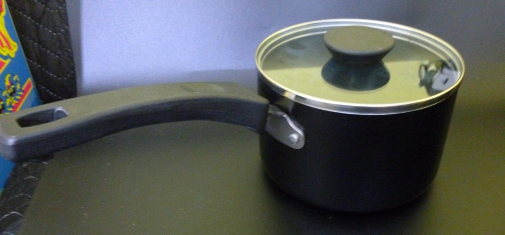 Farberware Neat Nest 4pc Nesting & Stacking Aluminum Nonstick Saucepan