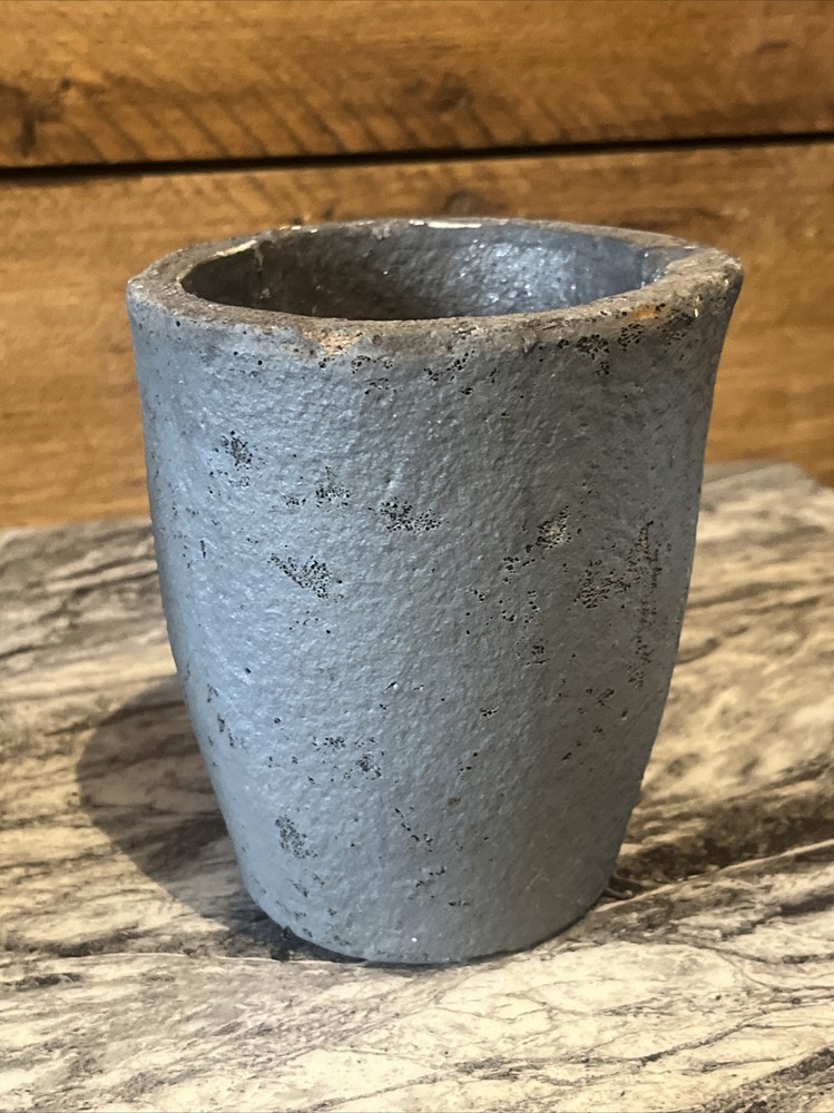 2 Vintage Foundry Smelting Pots