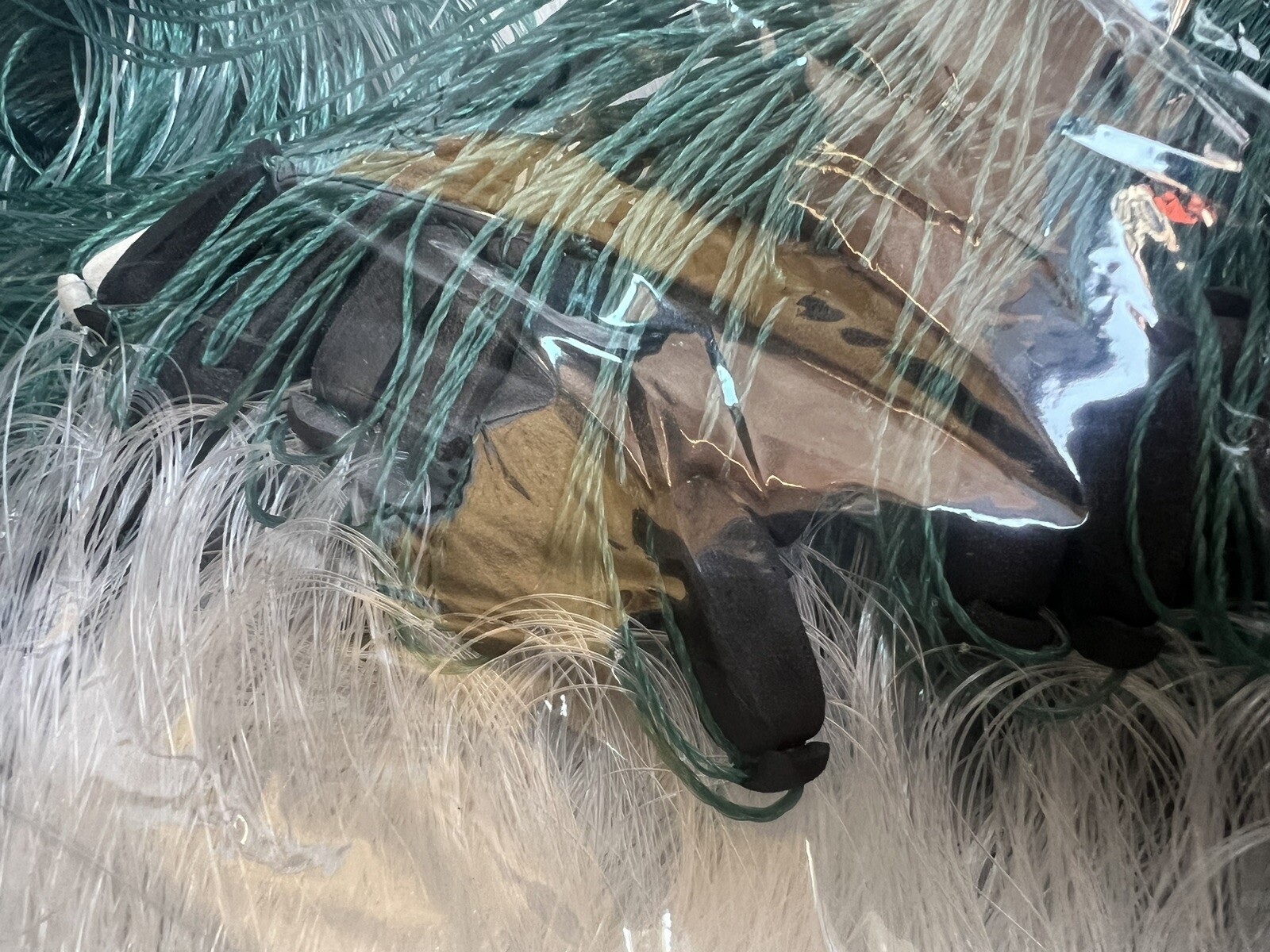 5‘X164' Finished Trammel Fishing Net, 3 Layers Gill Net, Seine Net for 30LB Fish