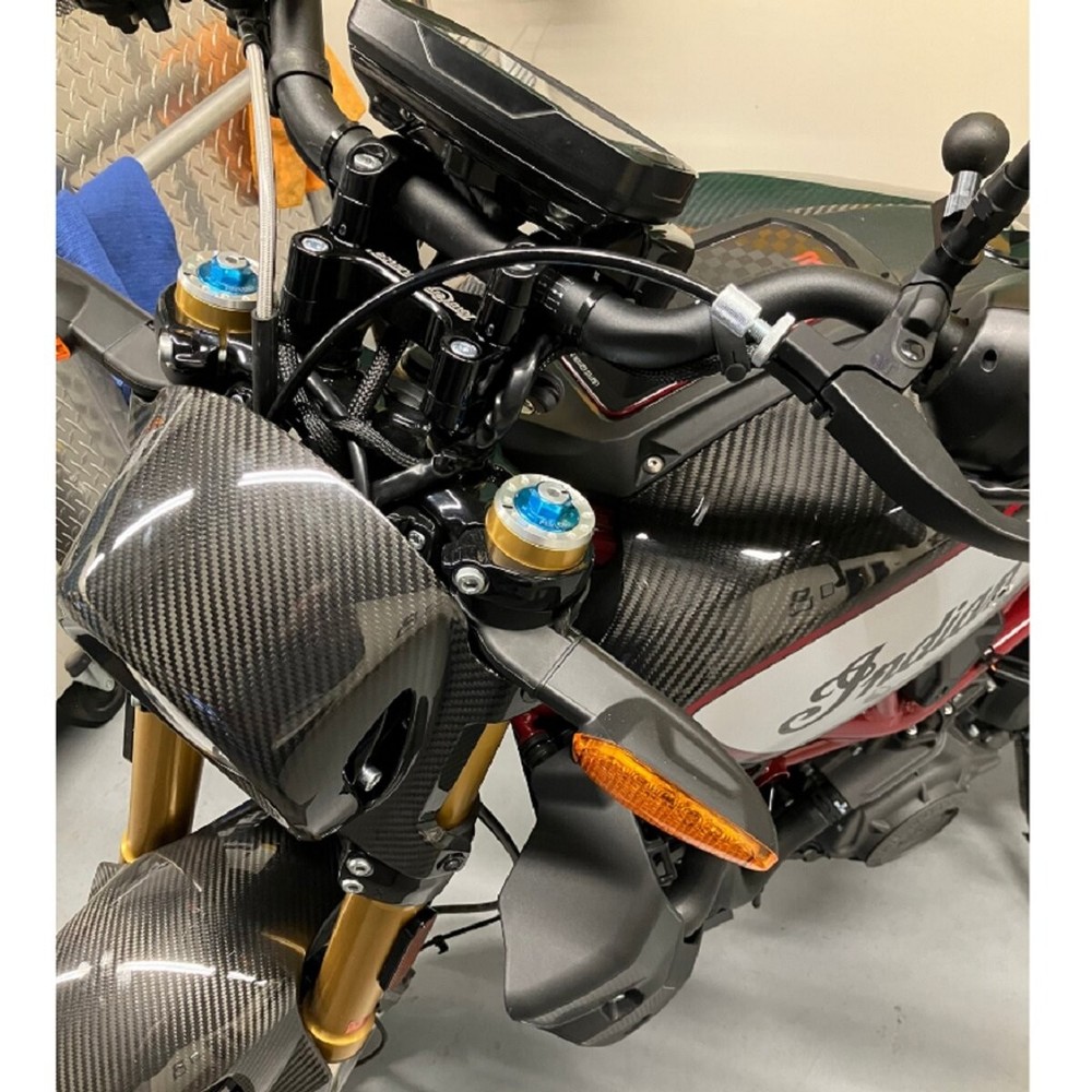 HeliBars Black Tour Performance Handlebar Risers HR15180