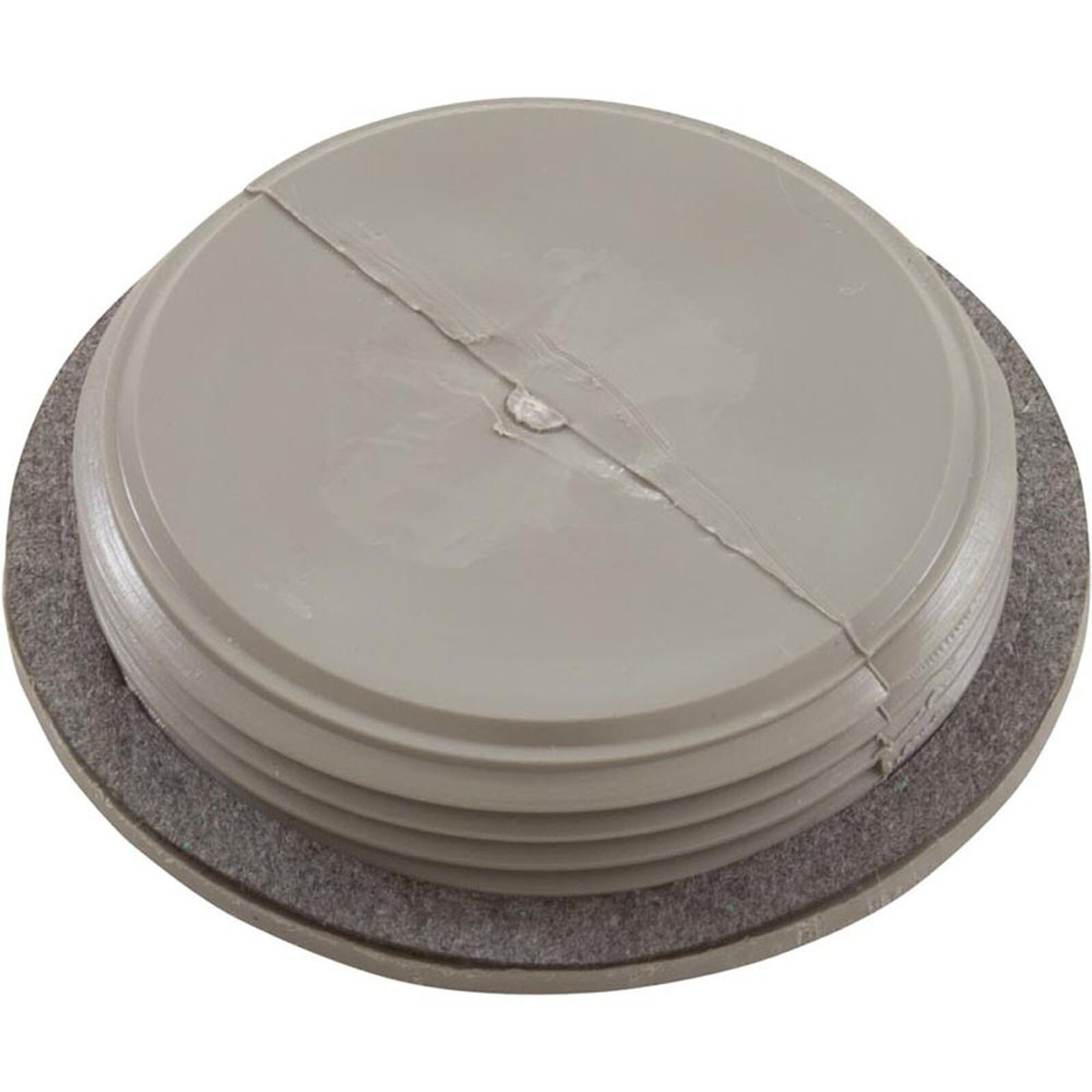 Flush Plug 1 1/2" W/Gasket-Gray
