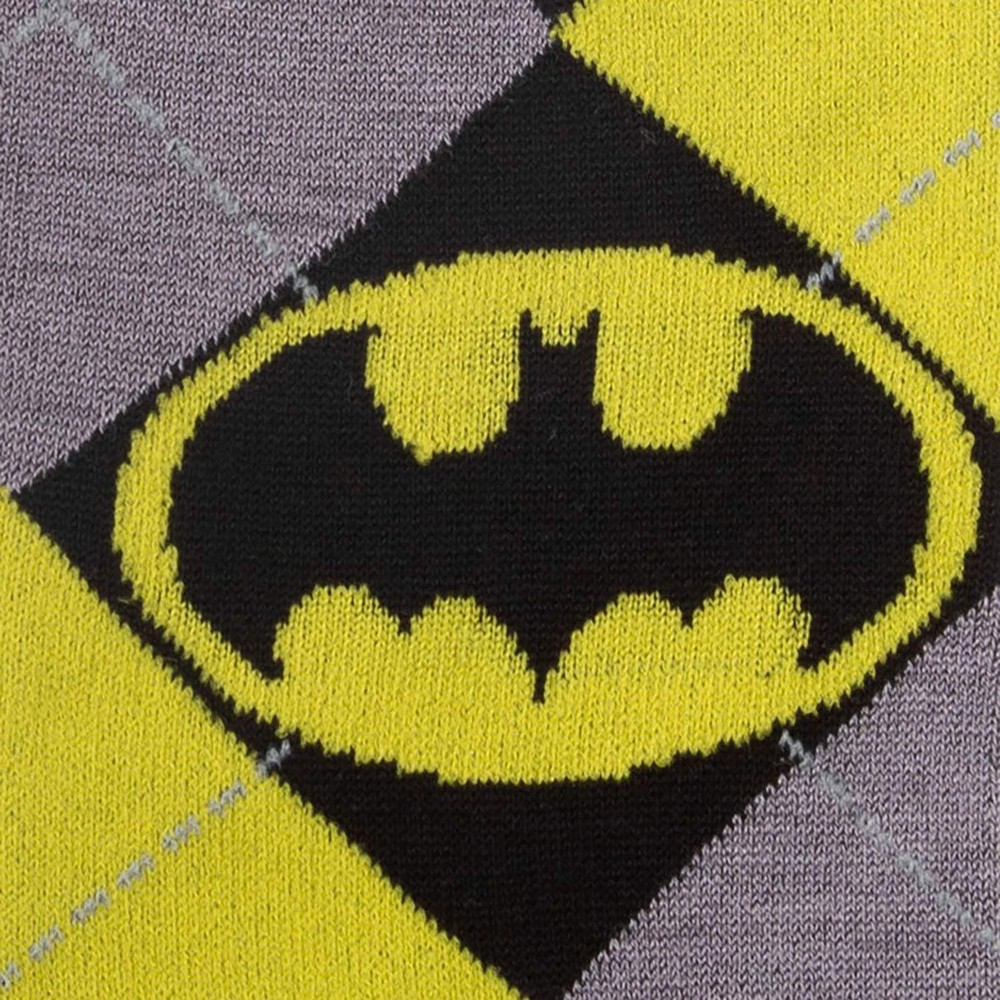 DC Batman Argyle Classic Sock