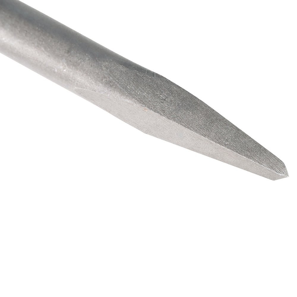 4 Pack SDS Plus Chisel Bits Durable Flat Chisel Grooving Chisel & Point Chisel