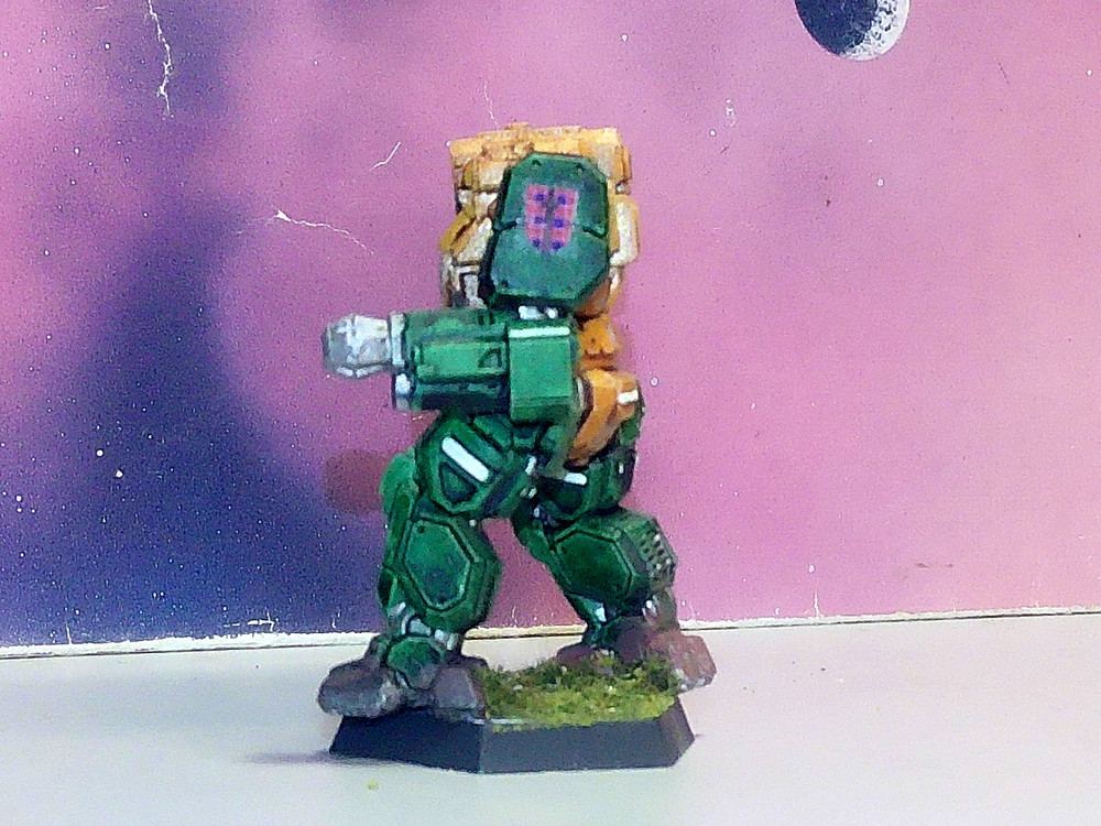 BATTLETECH WARLORD MECH [NORTHWIND HIGHLANDERS] (CATALYST, PLASTIC, PAINTED)