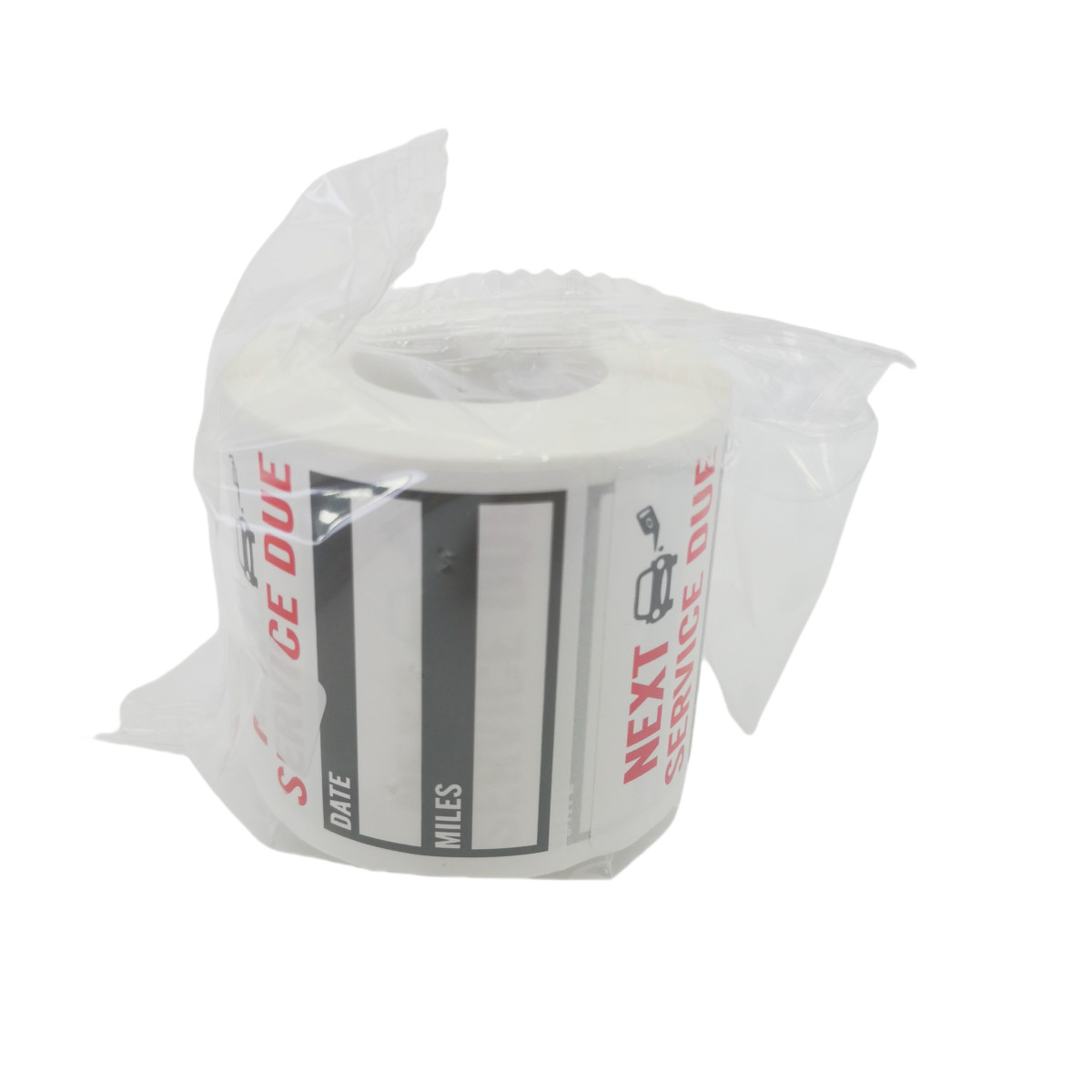 300 2"x2" US Oil Change Service Reminder Stickers Window Lite Sticker Pack