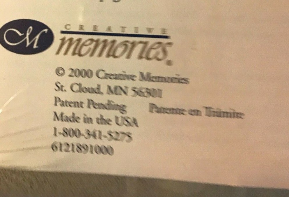 NEW ~ CREATIVE MEMORIES CUSTOM CUTTING SYSTEM ~ 3 CIRCLE PATTERNS & TEMPLATE