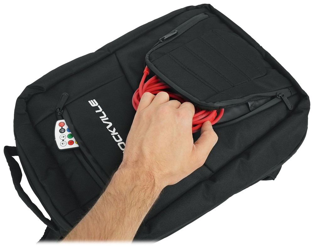 American DJ Mega Flash DMX 800-Watt Compact DMX Strobe Light+Backpack ADJ