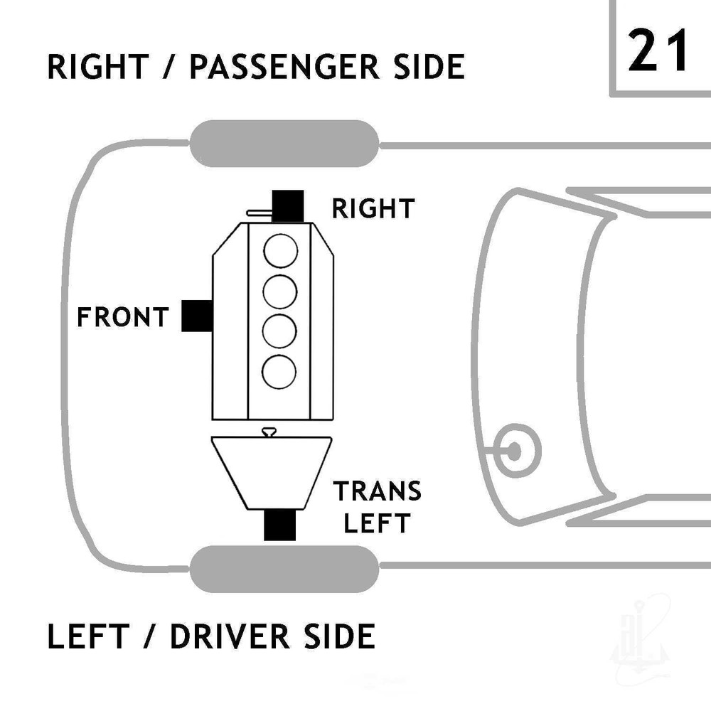 Automatic Transmission Mount Anchor 10123