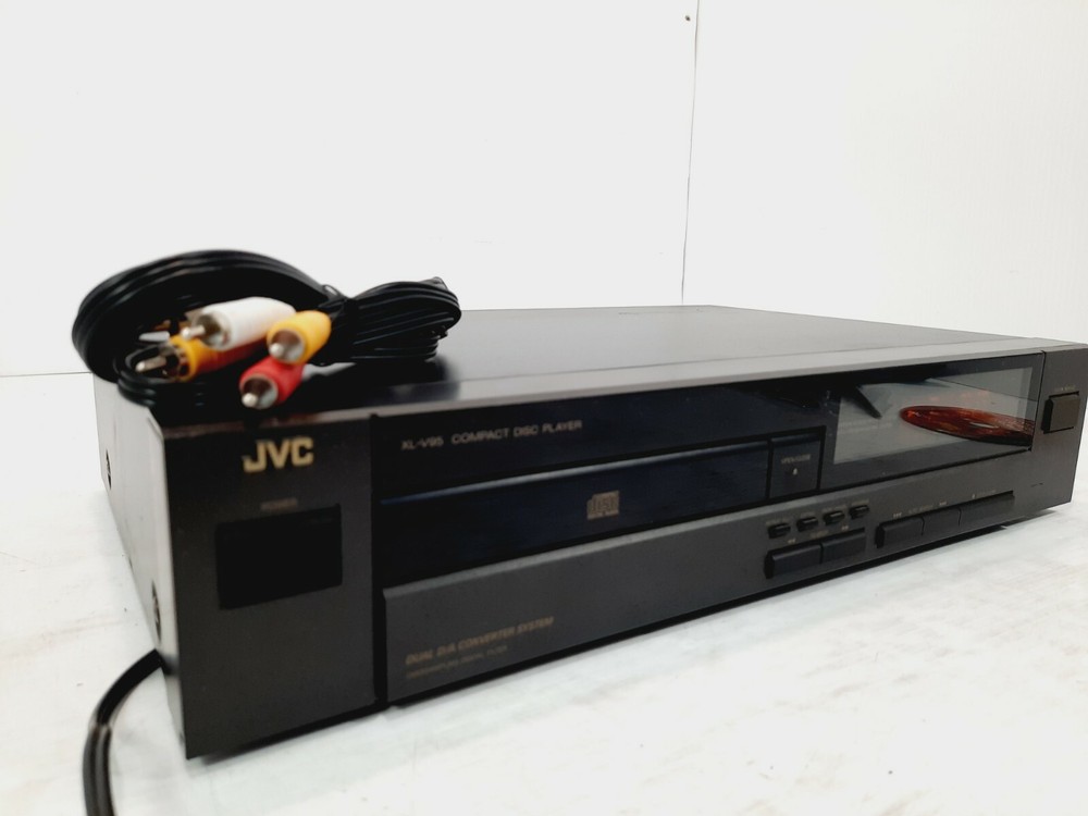 JVC XL-V95BK Compact CD Player/ Dual D/A Convertor System - ■S■Tested & Working■