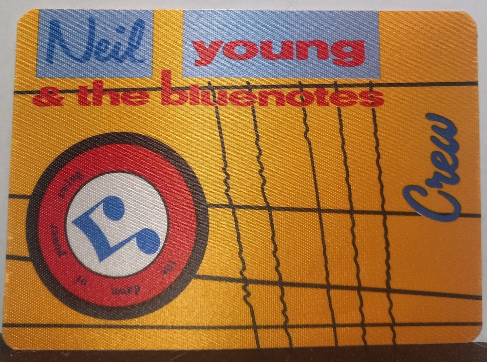 Backstage Pass, Neil Young, 1985