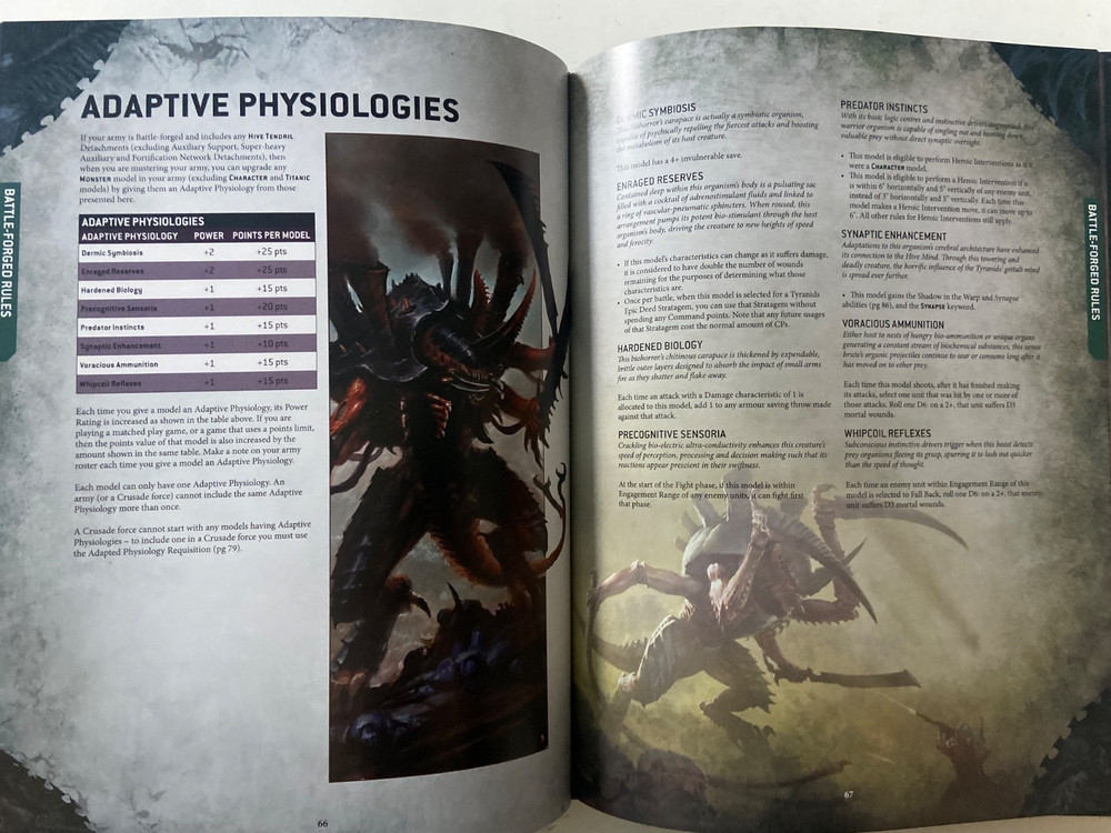 Games Workshop Warhammer 40K Codex: Tyranids Army Hardcover Book 9th Edition