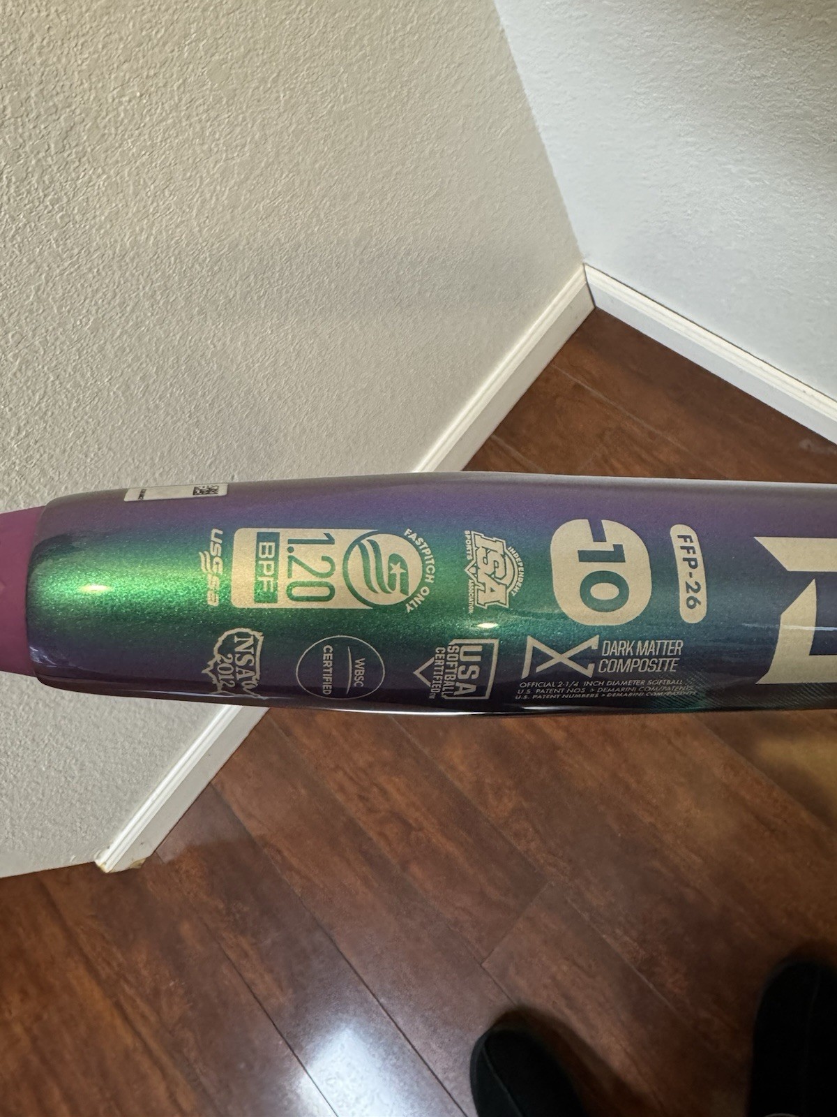 2026 Demarini Lotus Prototype Demo Bat NEW 33 -10