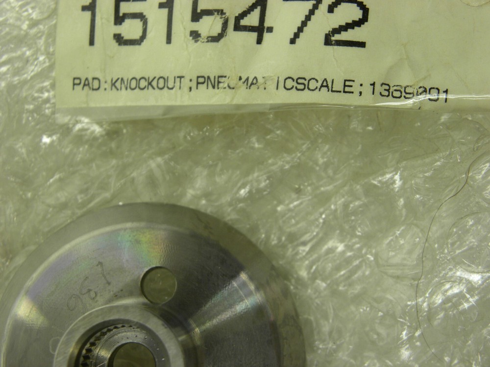 NEW IN PACK - Pneumatic Scale Knockout Pad Part Replacement #1369091