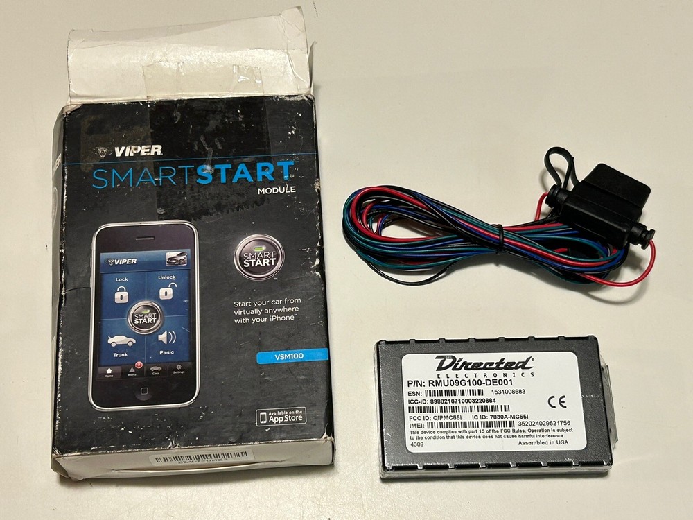 Vintage VIPER VSM100 SmartStart Module for iPhone Directed Electronics NEW