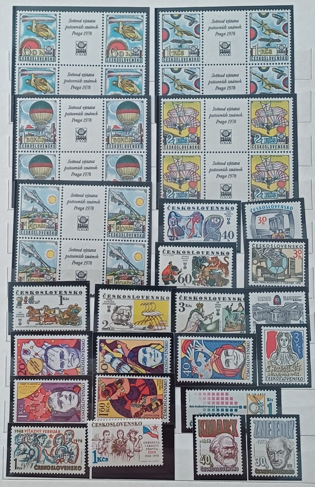 CZECHOSLOVAKIA MNH LOT