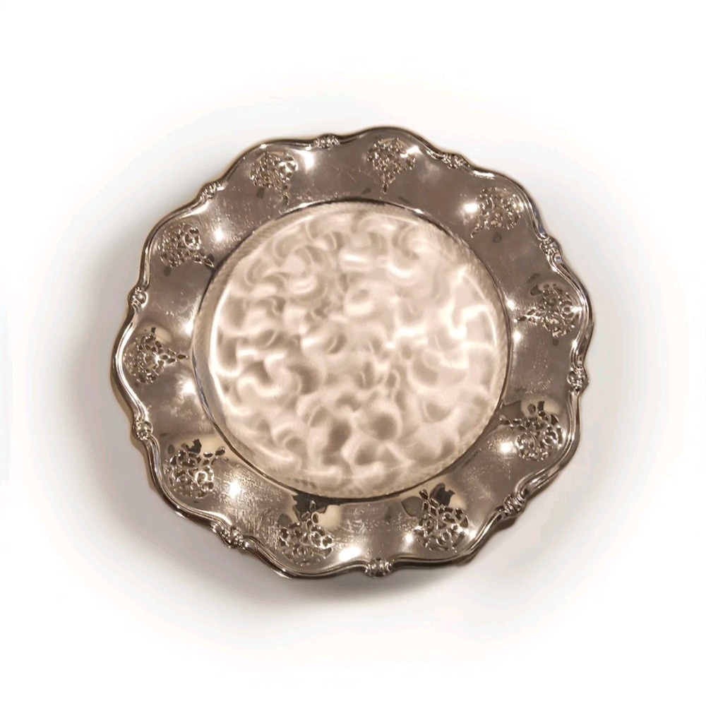 Vntg  WMF Ikora Silver Plate Footed Serving-made In Germany