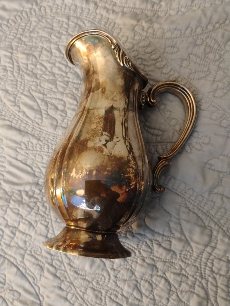 Reed & Barton Water Pitcher Vintage Silverplated