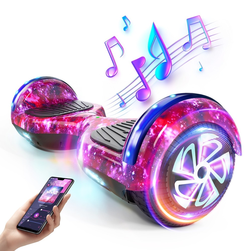6.5'' Wheels Hoverboard Electric Self-Balancing Bluetooth E-Scooter