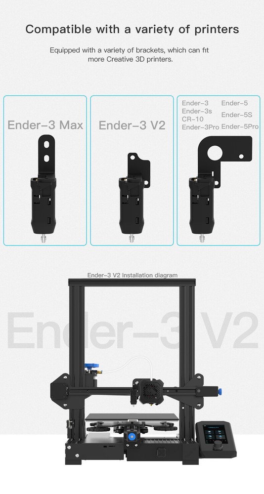 Original CR Touch Creality Ender 3 V2 / 5 Pro Auto Bed Leveling Sensor US