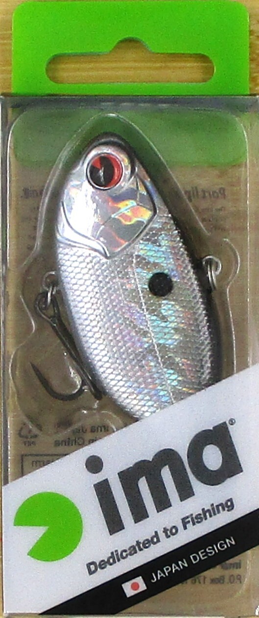 (4) Ima 2 3/4" Suspending Vibe 70 3/8 Oz Lipless Crankbaits Silver Lining New
