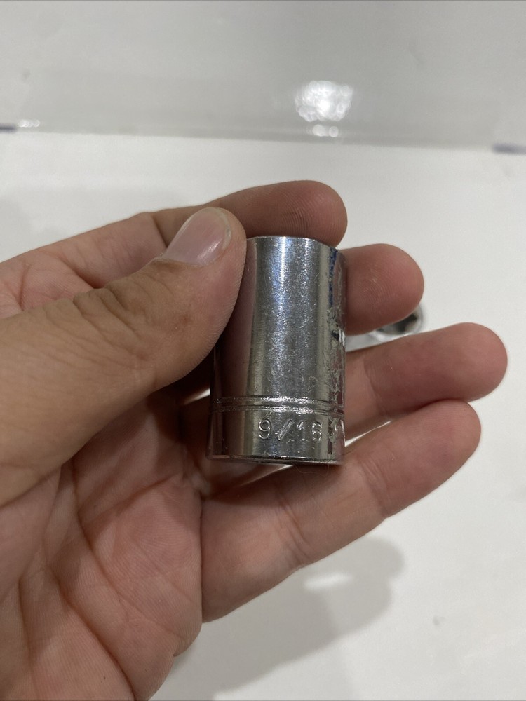 Williams Tools BD814 BD816 BD818 BD-820 3/8" Drive Shallow Socket, 8-Point