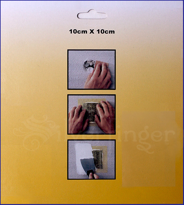 WALL REPAIR PATCH Fix Drywall Hole Repair Ceiling Plaster Damage Metal Mesh 4x4"