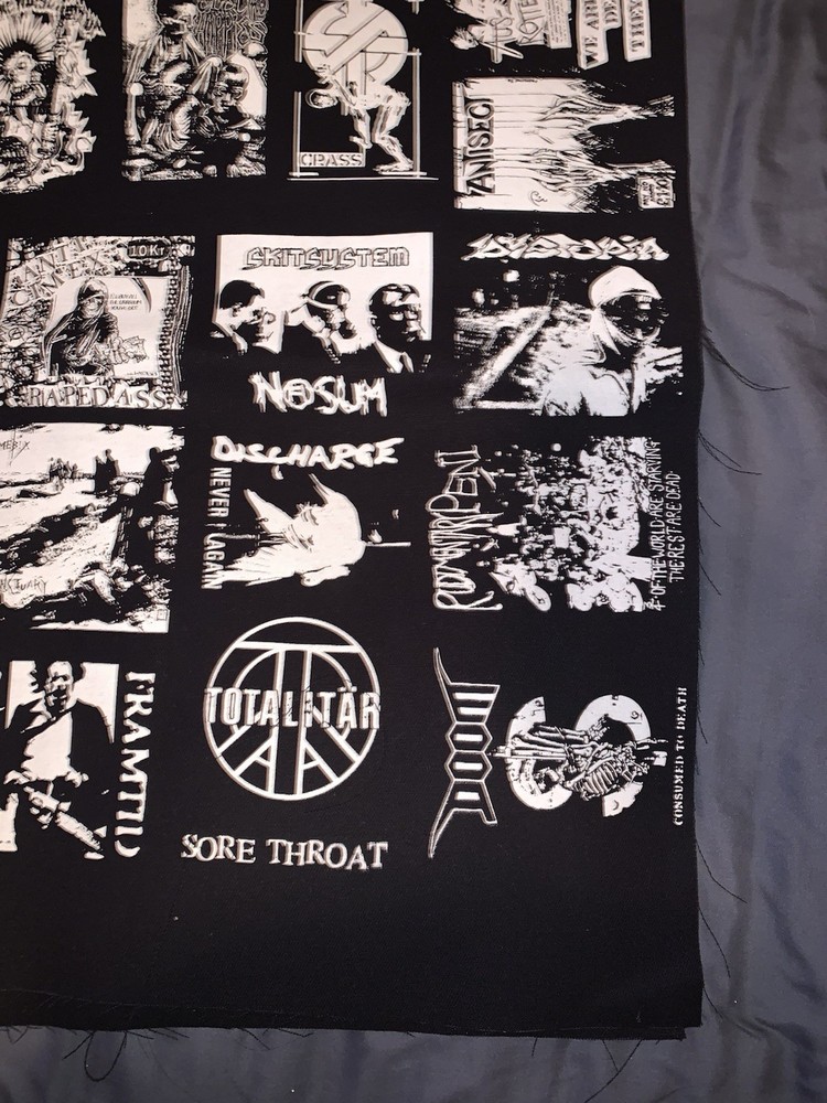 Crust Punk Patches Sheet
