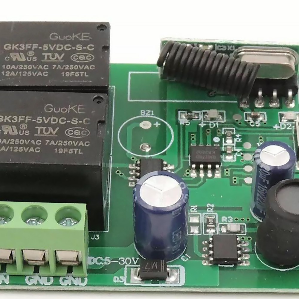 50 Meters Receiving Range Universal Wireless Remote Control Relay Transmitte