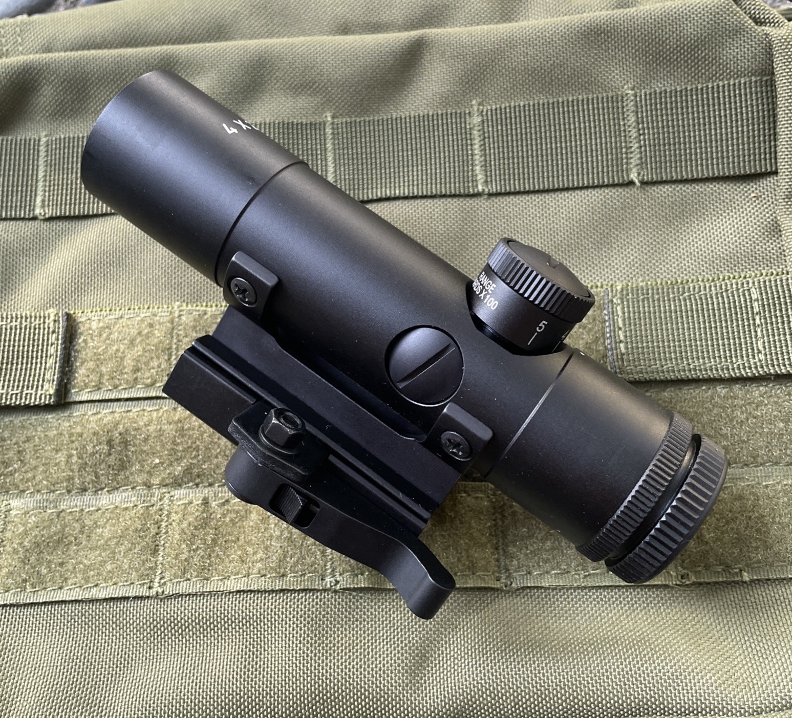 4x20 Classic Retro Vintage Style Sporter A1 Scope w/ Picatinny mount