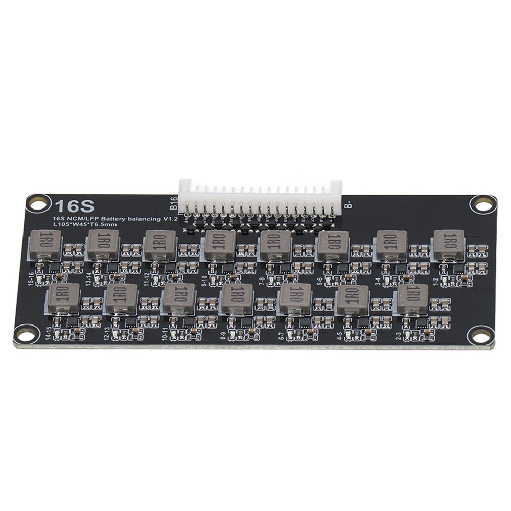 16S Active Battery Equalizer Inductive Battery Pack Balancer Board 2‑4.5V