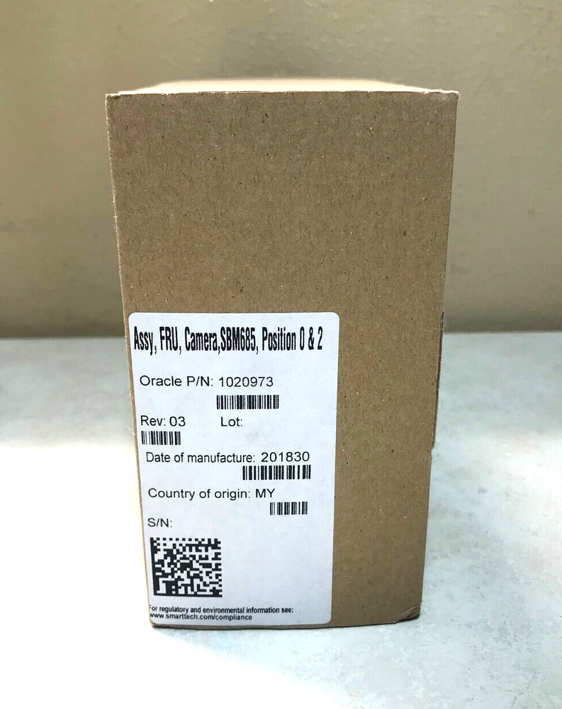 SMART Assy, FRU, Camera, SBM680, Position 1 & 3