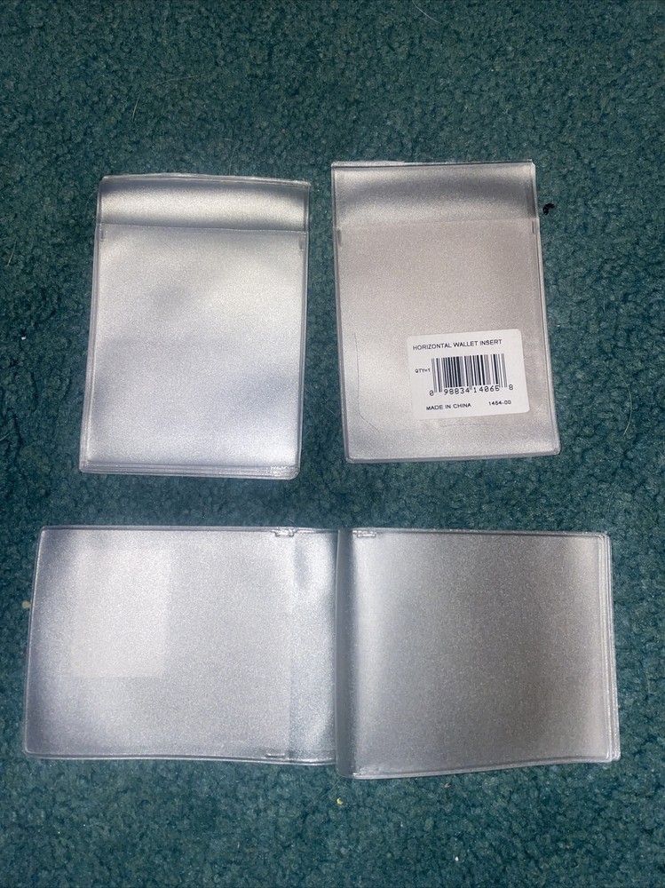 3 pack Horizontal Wallet Insert